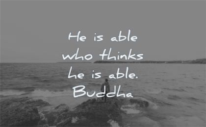 buddha quotes able who thinks wisdom water nature