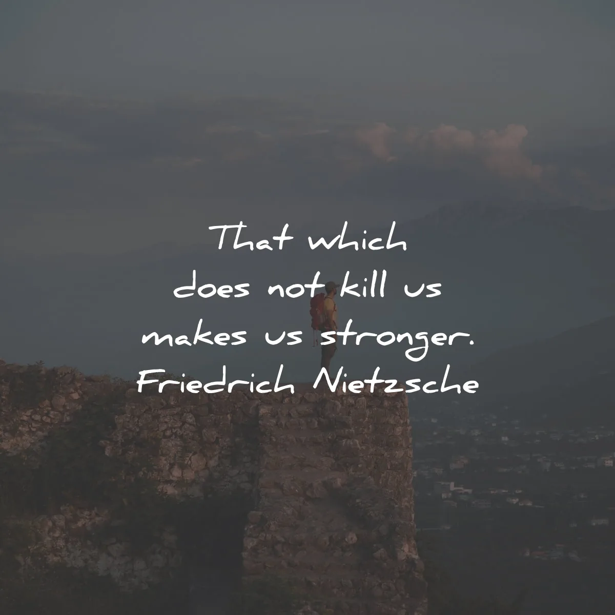 famous quotes which does not kill makes stronger friedrich nietzsche wisdom