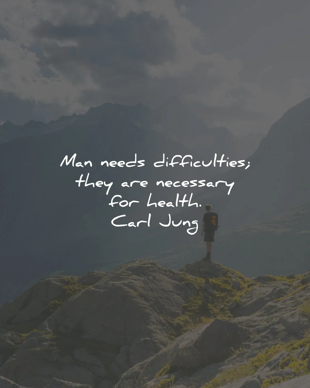 health quotes needs difficulties carl jung wisdom