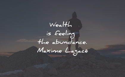 law attraction quotes wealth feeling abundance maxime lagace wisdom