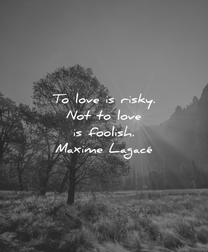 love quotes to risky not foolish wisdom