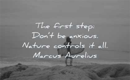 marcus aurelius quotes first step dont anxious nature controls all wisdom man surf