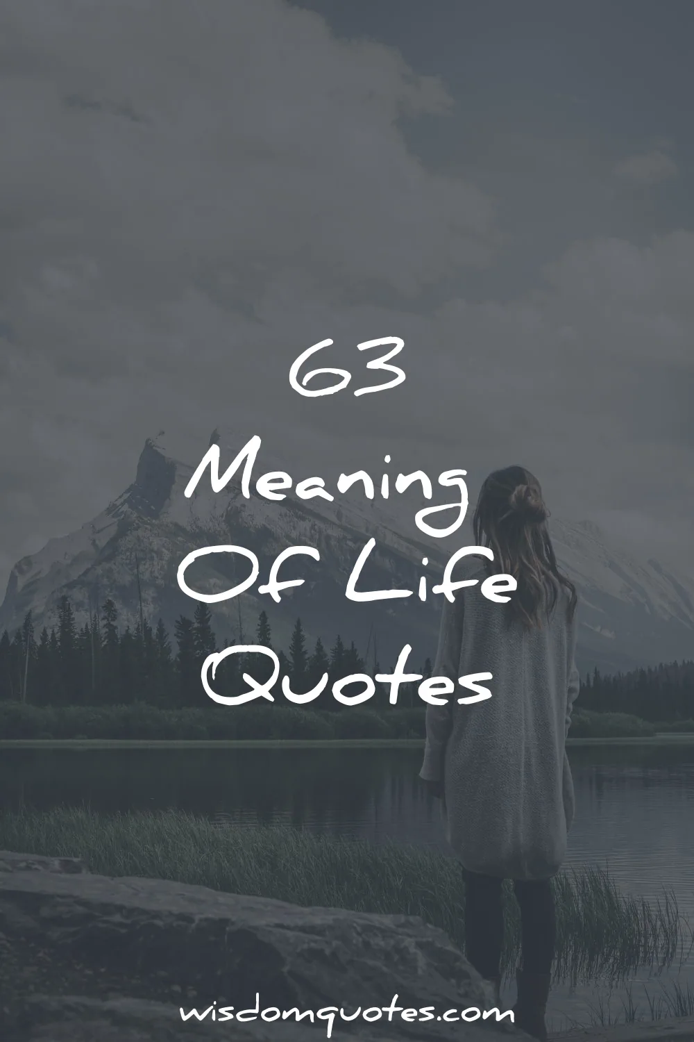 meaning of life quotes wisdom
