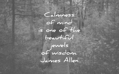 meditation quotes calmness mind one beautiful jewels wisdom james allen