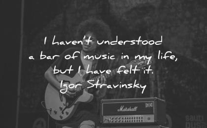 music quotes havent understood bar life have felt igor stravinsky wisdom guitar man