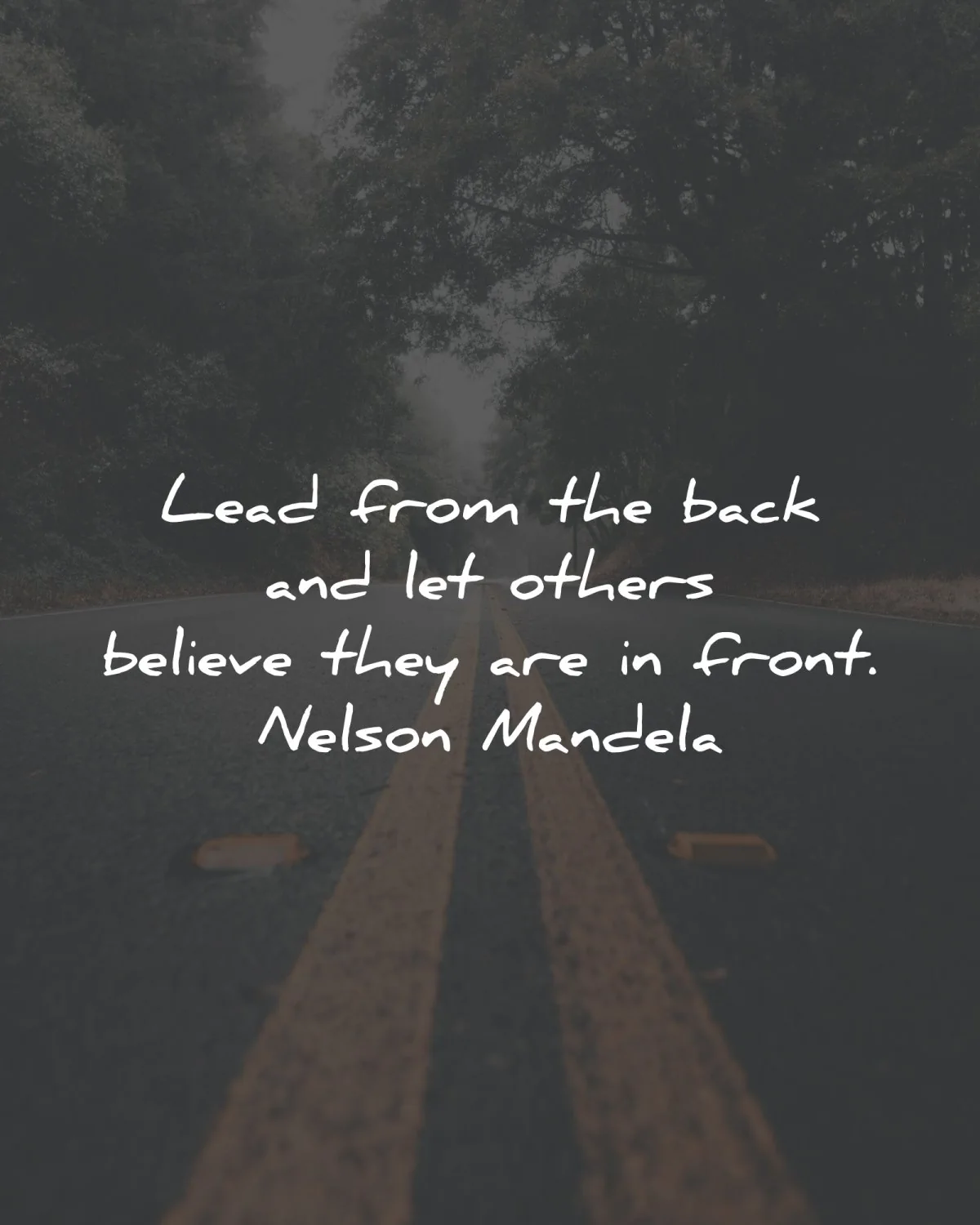 nelson mandela quotes lead from back wisdom