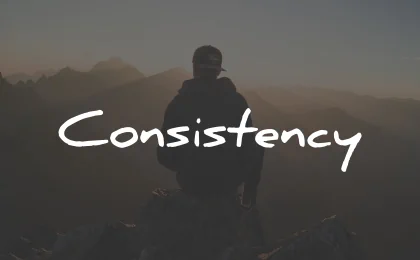 one word quotes consistency wisdom