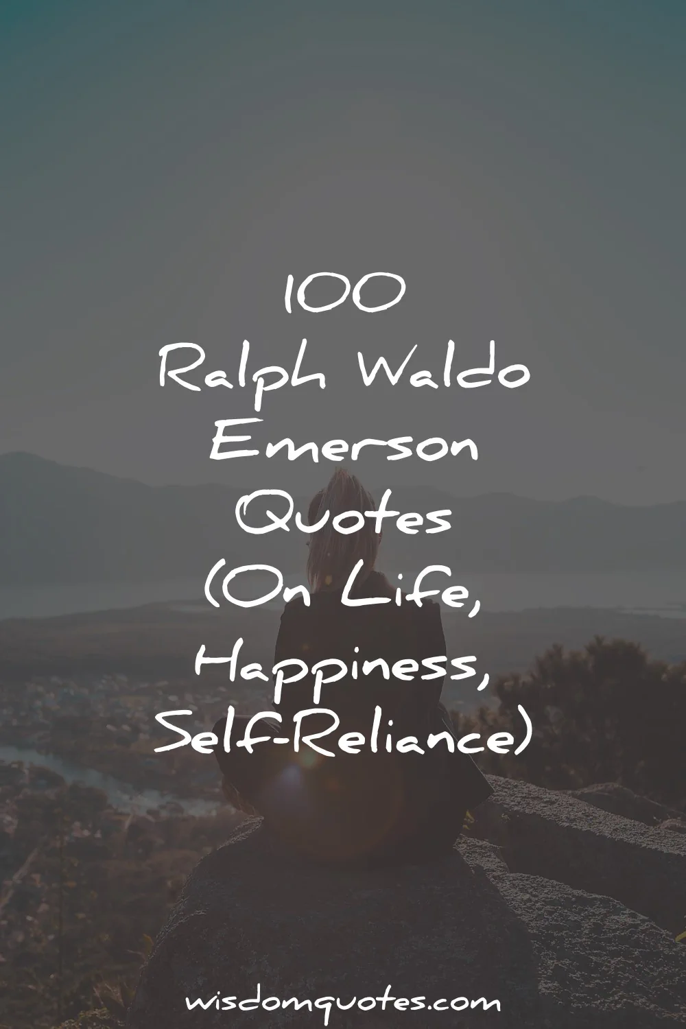 ralph waldo emerson quotes life happiness self reliance wisdom