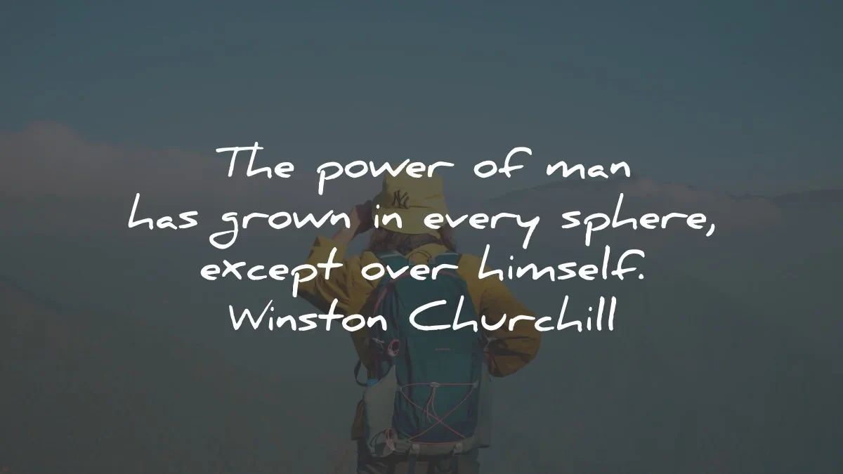 self control quotes power man grown sphere himself winston churchill wisdom