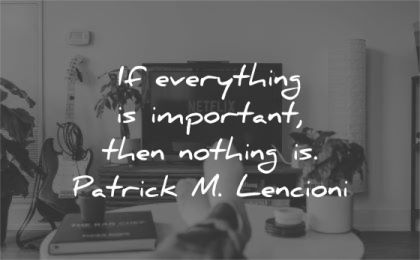 simplicity quotes everything important nothing patrick lencioni wisdom television