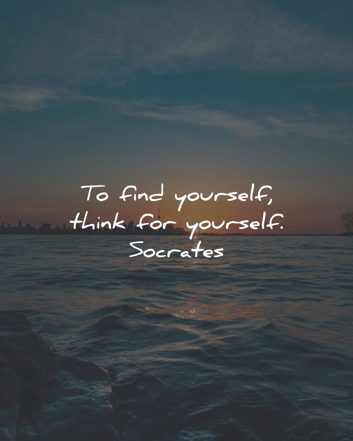 socrates quotes find yourself think wisdom