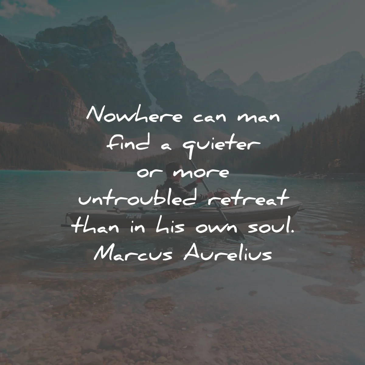 solitude quotes nowhere man find quieter untroubled retreat soul marcus aurelius wisdom