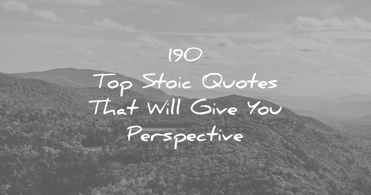91 Of The Best Stoic Quotes For A Better Life