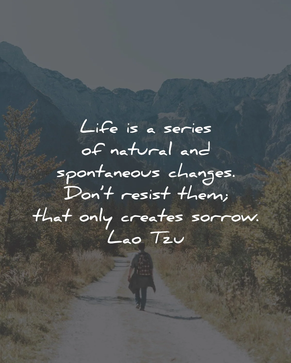 stress quotes life series natural changes resist lao tzu wisdom