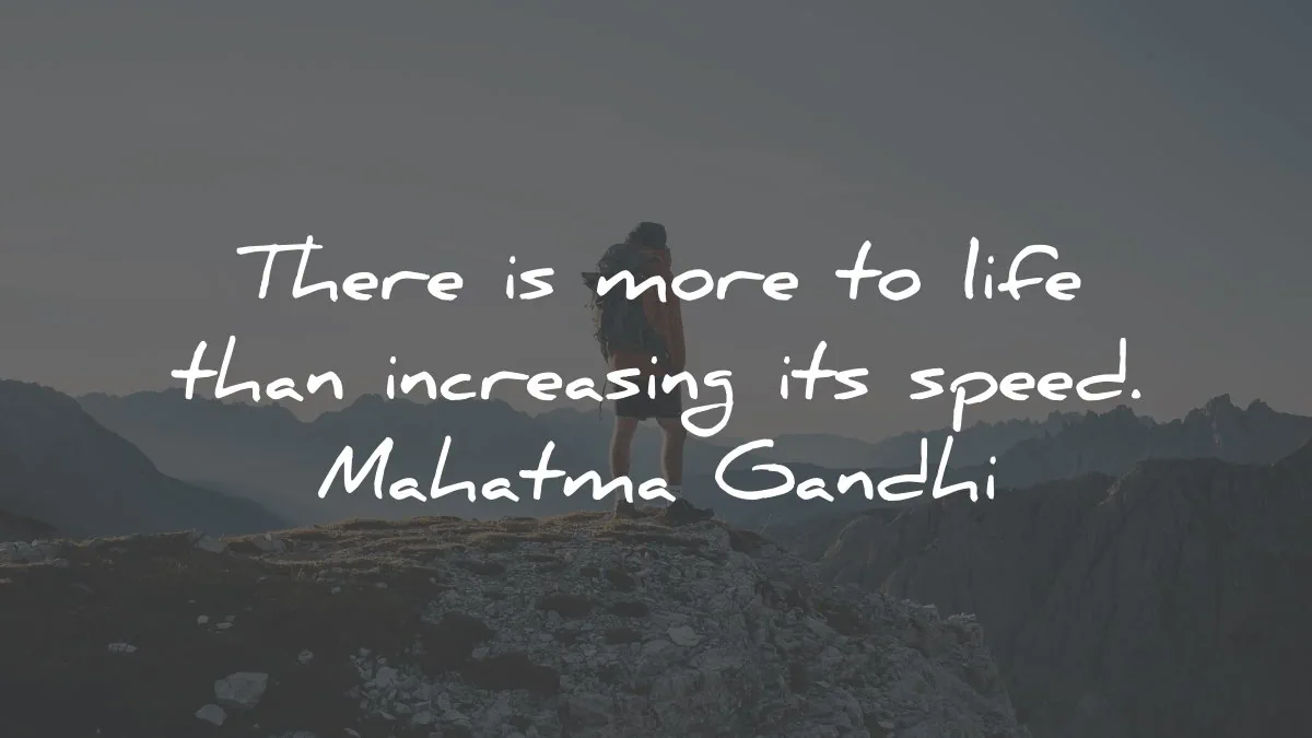 stress quotes more life increasing speed mahatma gandhi wisdom