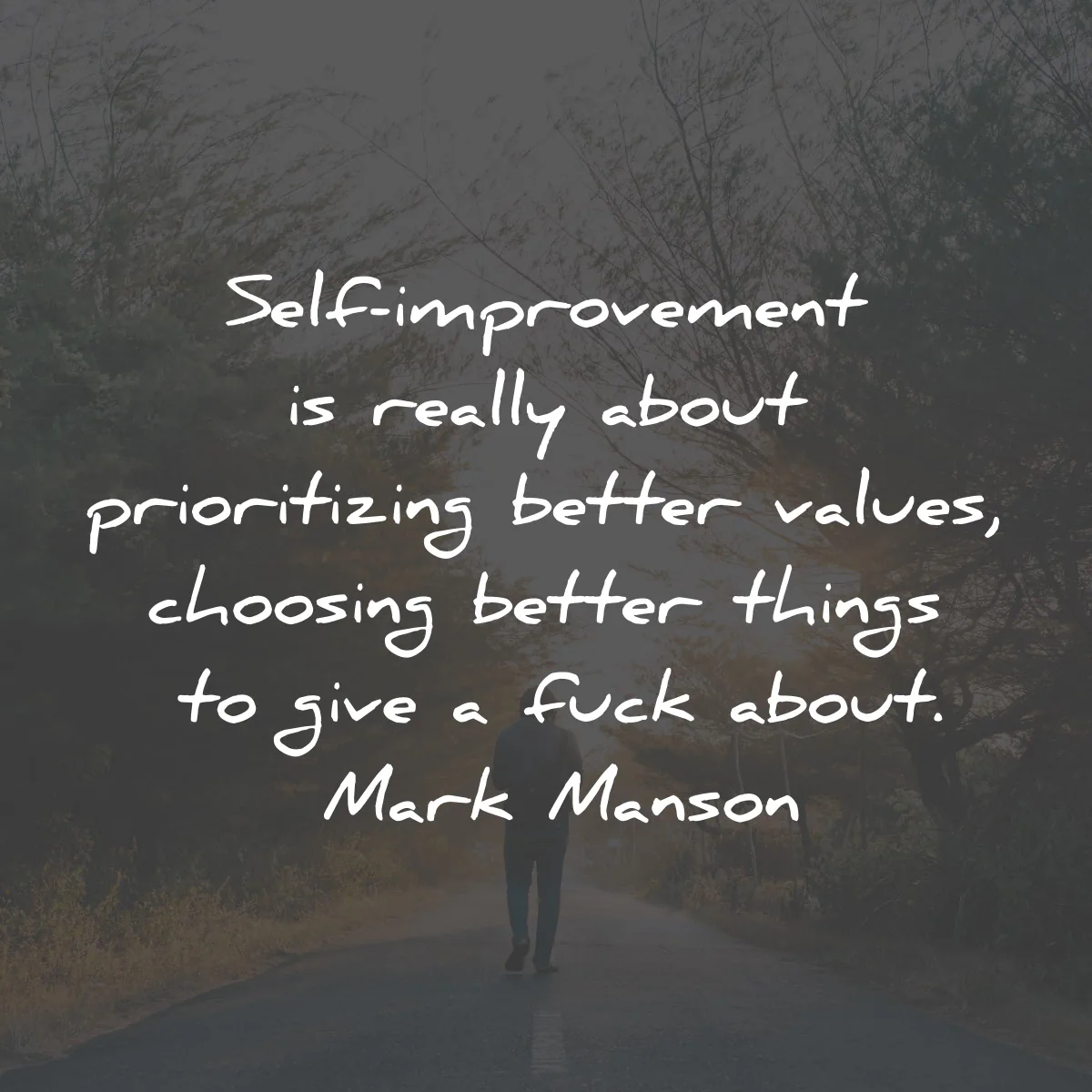 the subtle art of not giving of fck quotes mark manson self improvement prioritizing values wisdom