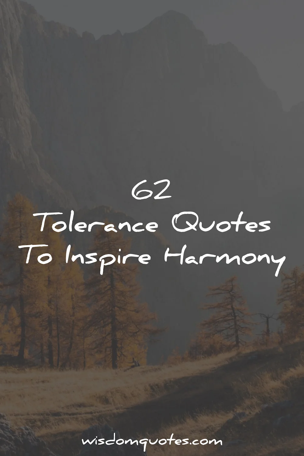 tolerance quotes wisdom
