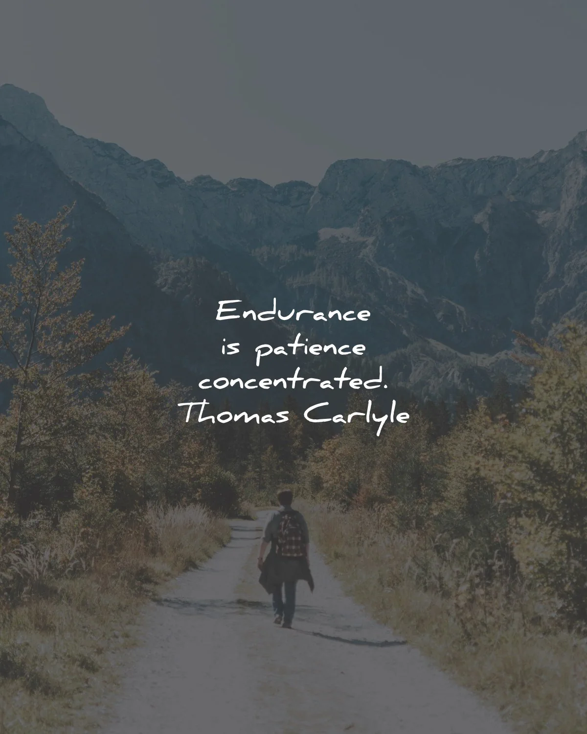 waiting quotes endurance patience concentrated thomas carlyle wisdom
